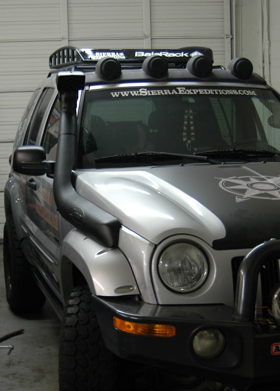 How to install a Snorkel on your KJ (SAFARI SNORKEL SS1130HF) Jeep